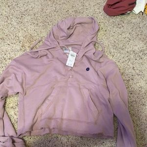 new cropped sweatshirt/hoodie shirt